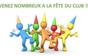 FETE ANNUELLE DES 3 SECTIONS DU CLUB
